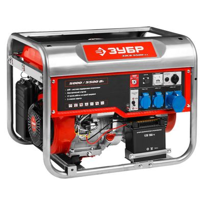 Генератор бензиновый ЗУБР СБА-7000 - изображение 4
