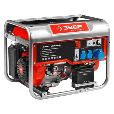Генератор бензиновый ЗУБР СБА-7000 - изображение 8