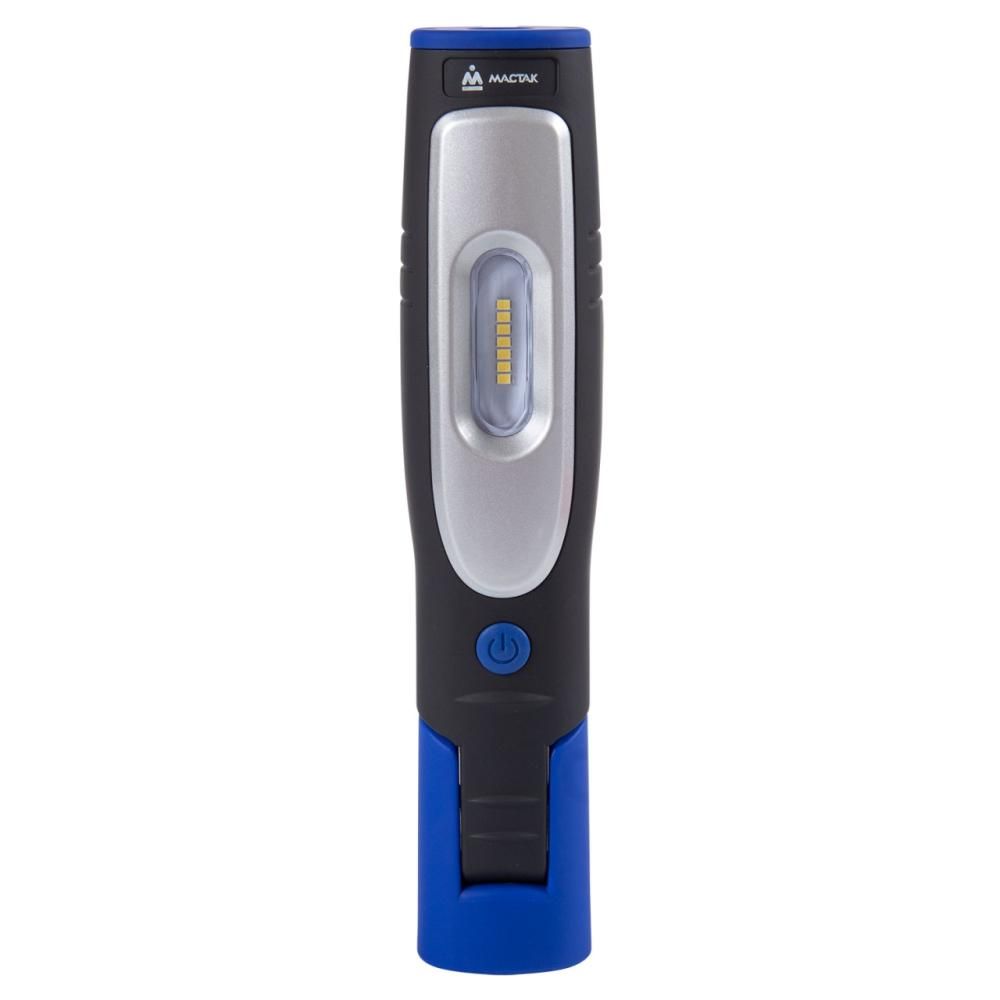 Фонарь светодиодный МАСТАК, шарнирный, магнит, 7+1 элемент, Li-Ion, 3,7 В