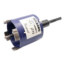 Коронка алмазная по бетону 72 мм Hilberg Laser Magnet Hмм72 - изображение 2