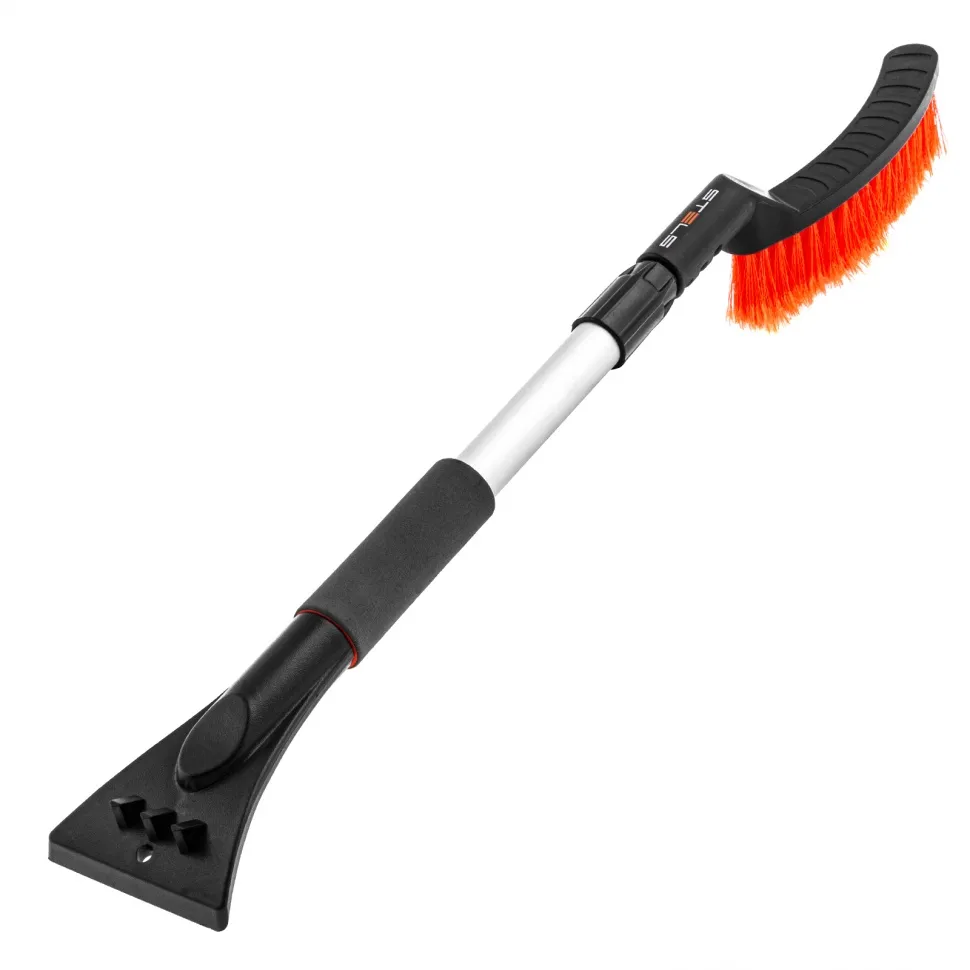 Щетка-сметка для снега со скребком телескопическая 720-1005 мм Stels - изображение 2