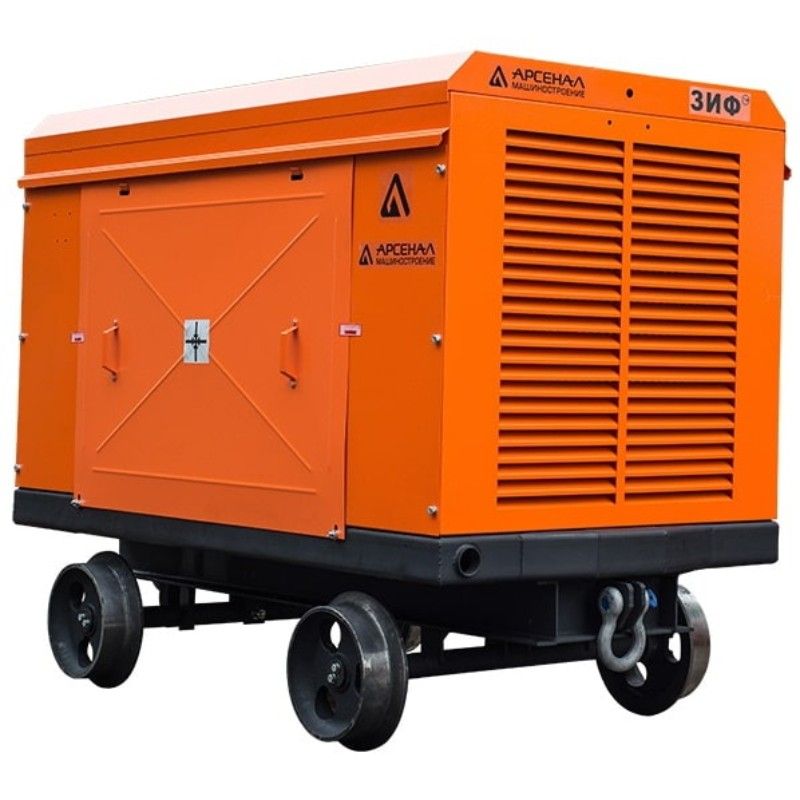 Электрический винтовой компрессор ЗИФ-ШВ 7,5/0,7 Т (1140 на скатах)