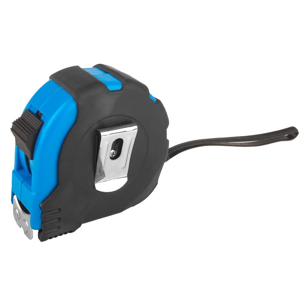 Рулетка 7,5х25мм, обрезиненная, магнит на зацепе, СОЮЗ