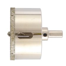 Сверло алмазное по керамограниту, 75х67 мм, трехгранный хвостовик Matrix - изображение 5