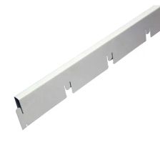 Профиль грильято Албес мама 75x75x40 мм белый 0.6 м - изображение 2