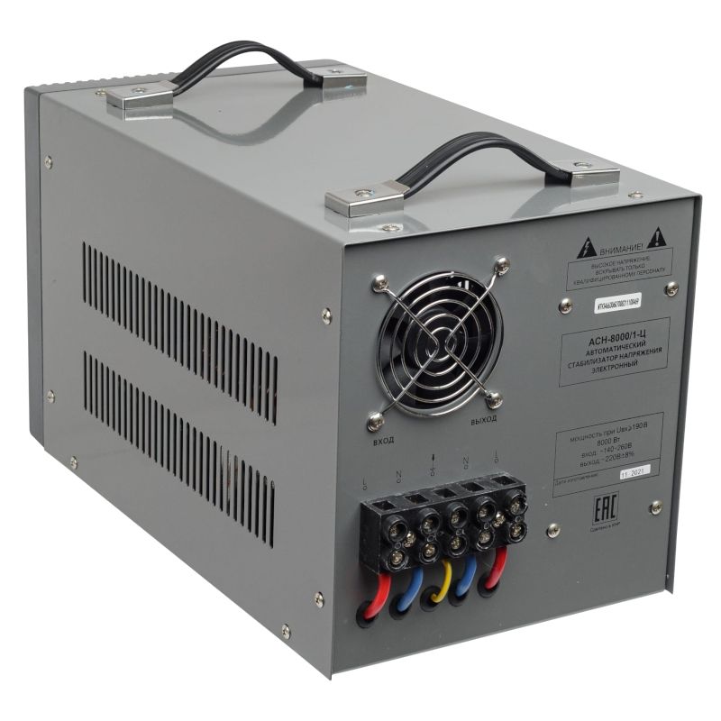 Стабилизатор Ресанта АСН-8 000/1-Ц - изображение 2