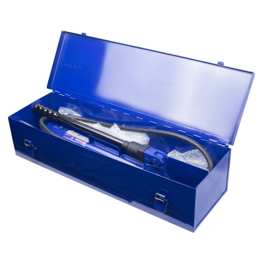 Съёмник подшипников гидравлический МАСТАК, 8 т, до 220 мм, сегментного типа, 3 предмета - изображение 2