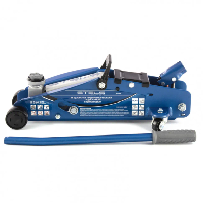 Домкрат гидравлический бутылочный, 8 т, h подъема 222-447 мм Stels - изображение 10