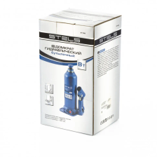 Домкрат гидравлический бутылочный, 8 т, h подъема 222-447 мм Stels - изображение 6