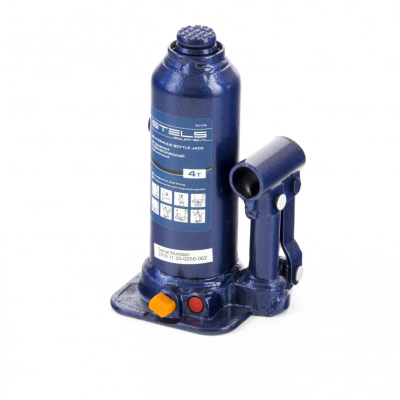 Домкрат гидравлический бутылочный, 8 т, h подъема 222-447 мм Stels - изображение 8