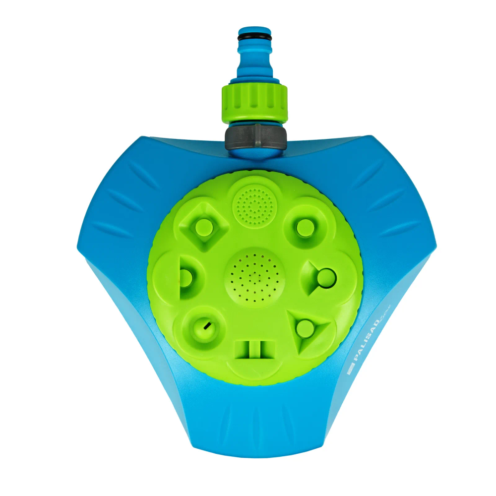 Распылитель-дождеватель, 8 режимов, с регулировкой, утяжеленная база, LUXE Palisad - изображение 1