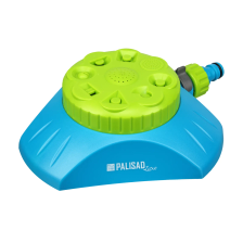 Распылитель-дождеватель, 8 режимов, с регулировкой, утяжеленная база, LUXE Palisad - изображение 8