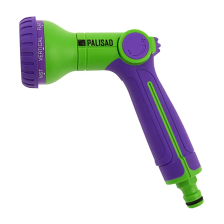 Пистолет-распылитель, 8 режимов, двухкомпонентная рукоятка Palisad - изображение 9