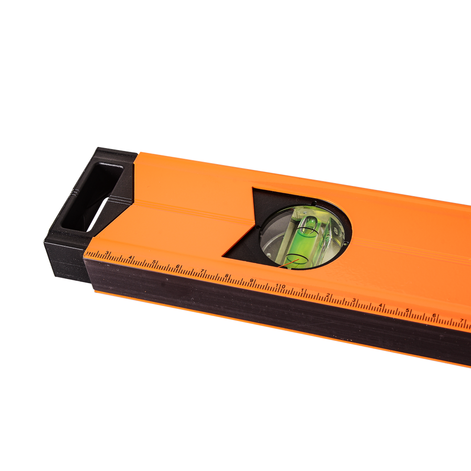 Уровень алюминиевый Вихрь фрезерованный Магнитный 800 мм 3 глазка 1 зеркальный - изображение 4