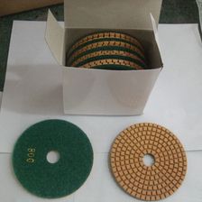 Шлифовальный пад 800 грит для мокрой шлифовки для GROST PMC и PMP (зеленый, 102 мм) - изображение 6