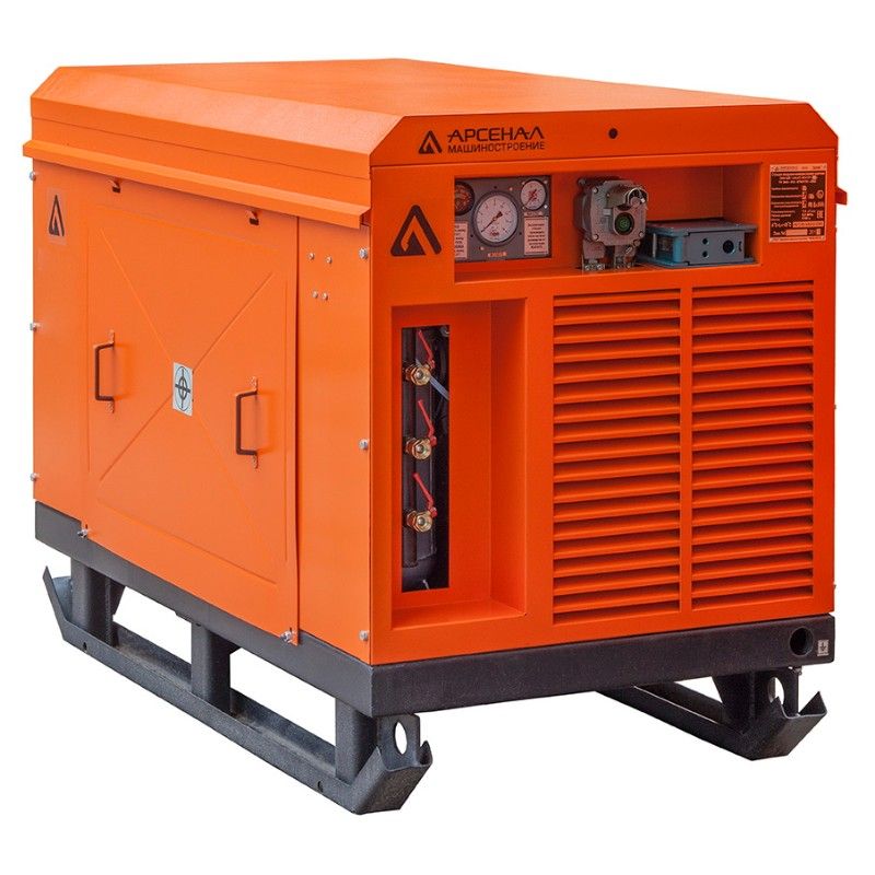 Электрический винтовой компрессор ЗИФ-ШВ 8,2/0,7 (1140 на салазках) - изображение 2