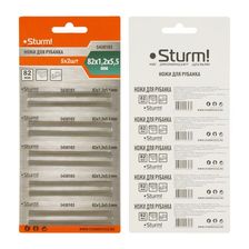 Ножи для рубанка, 82x1,2x5.5мм, 10 шт, универсальные, Sturm! - изображение 7