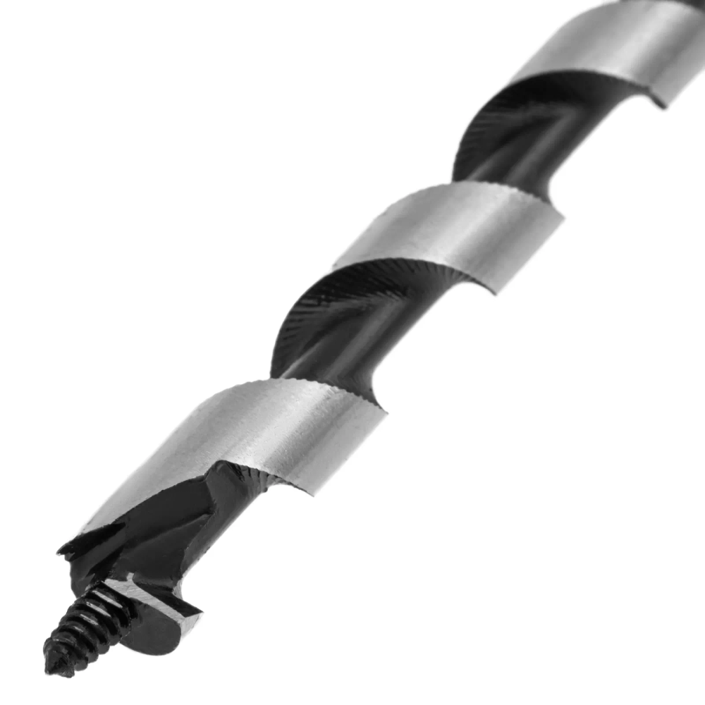 Сверло по дереву шнековое, 8х350 мм, шестигранный хвостовик Matrix - изображение 2