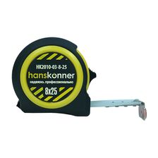 Рулетка 8x25мм, 2 стопа, компактный корпус, мощный магнит, Hanskonner - изображение 8