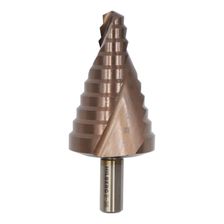 Сверло ступенчатое по металлу 9-36мм (10ступ) Hilberg (Р6М5) HSS-COBALT, ST0936 - изображение 3