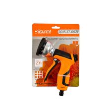 Пистолет для полива 9 режимов, цинковая форсунка, корпус с резиновым покрытием Sturm! - изображение 10