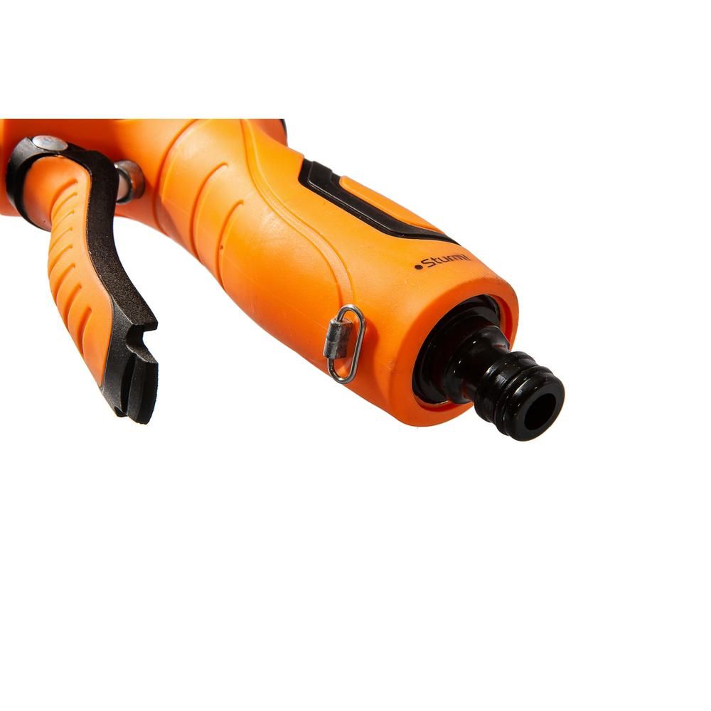 Пистолет для полива 9 режимов, цинковая форсунка, корпус с резиновым покрытием Sturm! - изображение 6