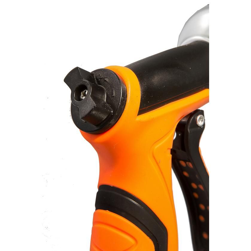 Пистолет для полива 9 режимов, цинковая форсунка, корпус с резиновым покрытием Sturm! - изображение 9