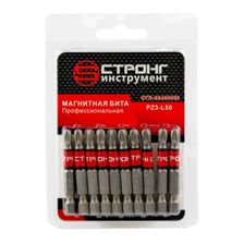 стп-934 Бита магнитная STRONG РZ3х50 (10 шт. в упак) - изображение 2
