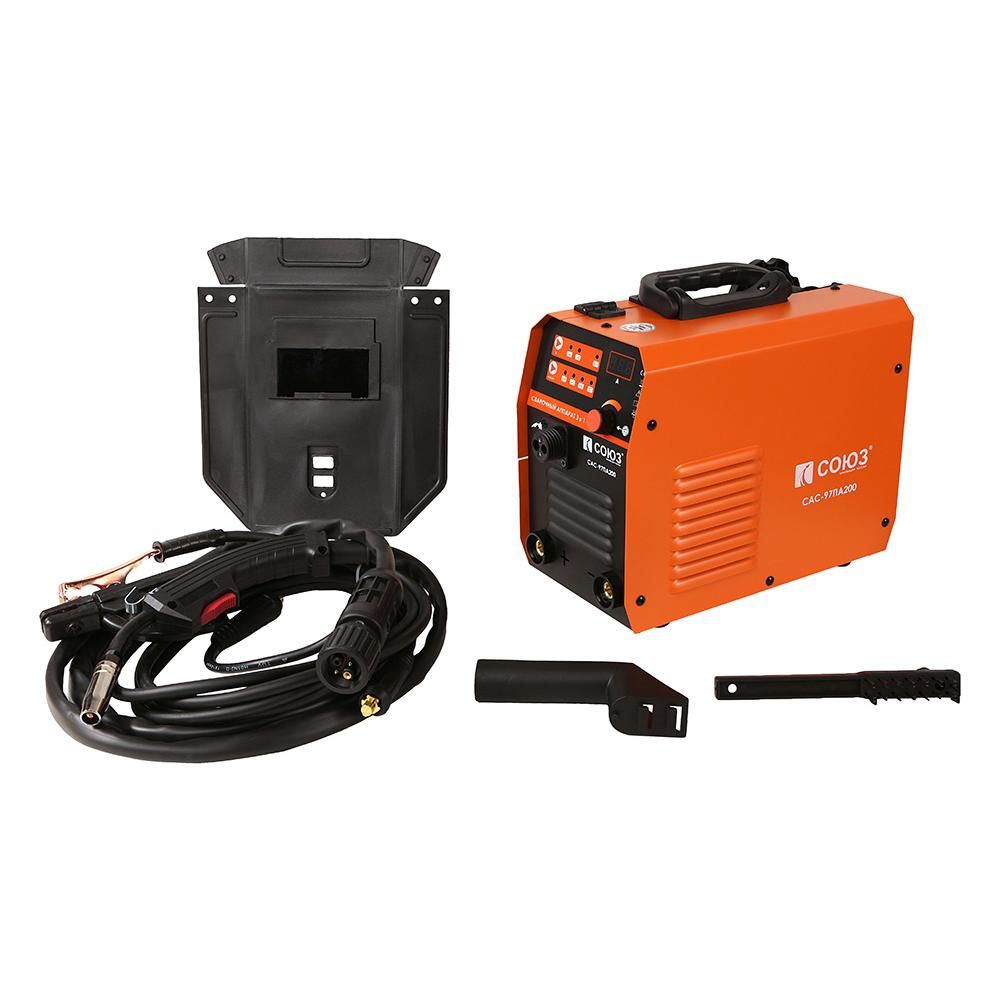 Инверторный сварочный полуавтомат СОЮЗ САС-97ПА200 - изображение 7