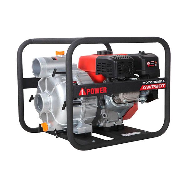 Мотопомпа бензиновая A-iPower AWP80T - изображение 2