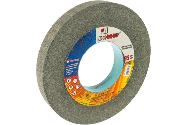 Абразивный диск ЛУГА ПП 300х40х127 63С 40 K V (40 СМ1 К) D2133004080340K