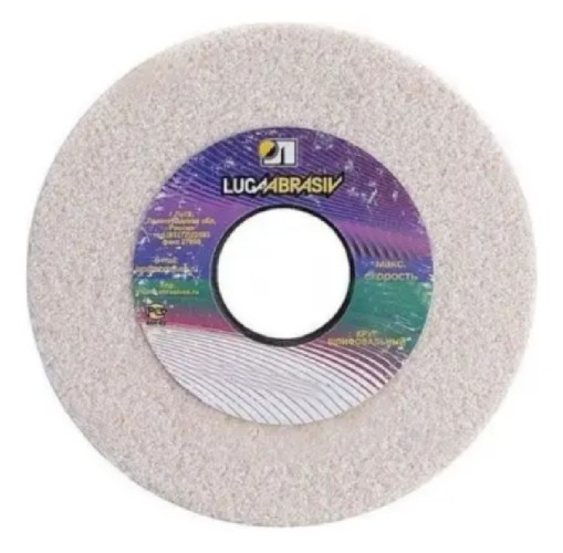 Абразивный диск ЛУГА ПП 400х40х127 63С 40 K V (40 СМ1 КБ) D2144004080340K