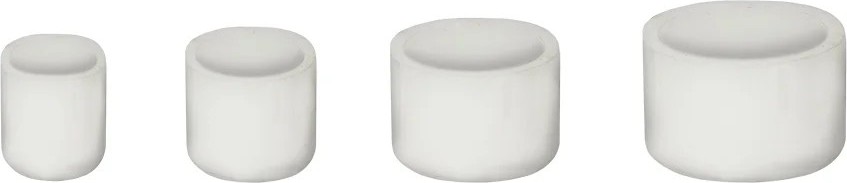 Абразивный круг ПУЛЬСАР 908-382 200х32х20 мм F 60 белый (Al2O3) + кольца переходны - изображение 3