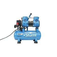 Компрессор безмасляный AC93210OL Sturm! 0,9кВт, 180л/мин, ресивер 10л, бесшумный - изображение 9