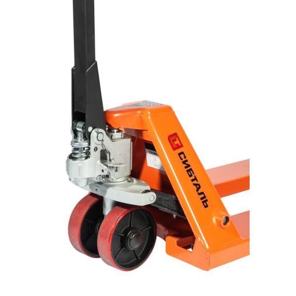 Тележка складская гидравлическая СибТаль ACR 2500 кг L 1500 мм - изображение 2