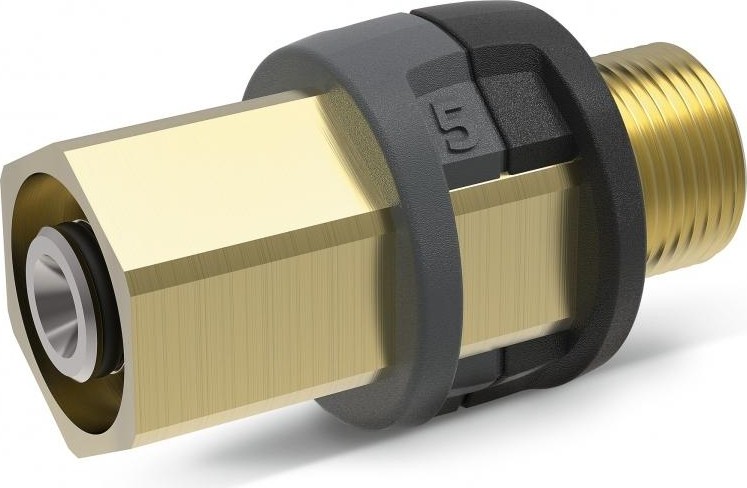 Адаптер 5 KARCHER 4.111-033.0 EASY!Lock 22 (внутр. рез.) - M22 х 1,5 (нар. рез.)