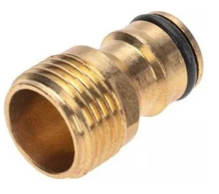 Адаптер ЧЕТЫРЕ СЕЗОНА 62-0275 латунный, 3/4", внешняя резьба