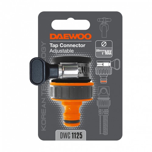 Адаптер DAEWOO DWC 1125 до 1" для крана безрезьбовой (25мм.) - изображение 2