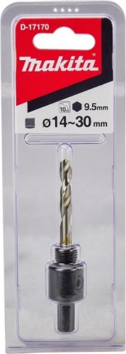 Адаптер для биметаллической коронки MAKITA D-17170 14-29мм 10мм хвост - изображение 2