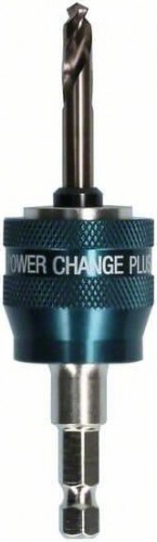 Адаптер для биметаллической коронки BOSCH 8.7  мм   6гр. POWER CHANGE  + HSS-Co 8 мм 2608594256