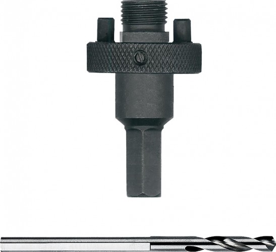 Адаптер для биметаллической коронки HELLER  sds+ и сверло для коронки ø14-30мм, резьба 1/2“x20мм TD10070