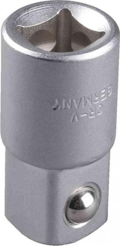 Адаптер KRAFTOOL "INDUSTRIE QUALITAT" увеличивающий для торцовых головок, 1/4" fx3,8"m 27840_z01