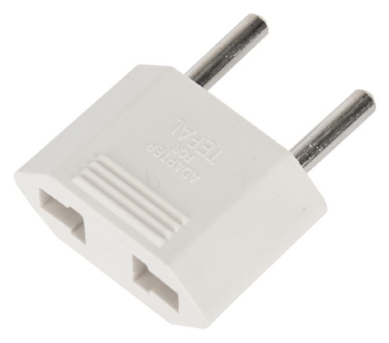Адаптер сетевой Proconnect 11-1041-9 Евро A/F на тонкую вилку С1 плоский «Тефаль» 6А - изображение 2