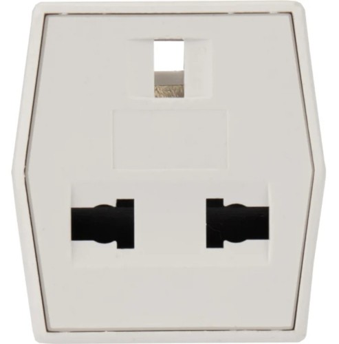 Адаптер сетевой Proconnect 11-1011-9 универсал. на евро вилку F/C2 «Квадрат» 10А б/з - изображение 3