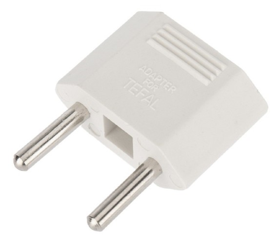 Адаптер сетевой Proconnect 11-1041-9 Евро A/F на тонкую вилку С1 плоский «Тефаль» 6А