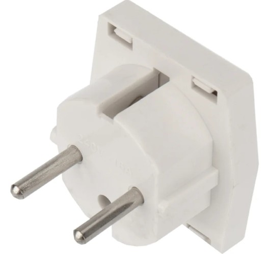 Адаптер сетевой Proconnect 11-1011-9 универсал. на евро вилку F/C2 «Квадрат» 10А б/з - изображение 2