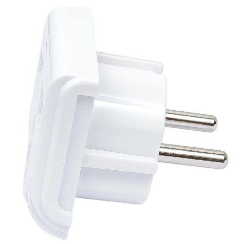 Адаптер сетевой REXANT 11-1011 ( уп. 25 штук ) универсал. на Евро вилку F/C2 «Квадрат» 10А б/з 11-1011 - изображение 3