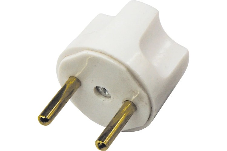 Адаптер сетевой REXANT 11-1031 ( уп. 50 штук ) Евро A/F на вилку С1 CEE 7/2 «Питер» 10А б/з 11-1031