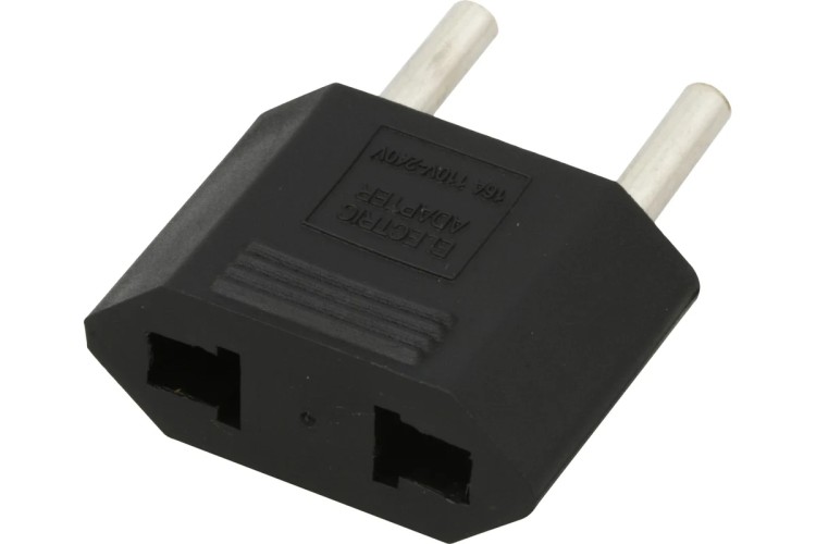 Адаптер сетевой REXANT 11-1042 ( уп. 50 штук ) Евро A/F на тонкую вилку С1 плоский «Тефаль» 6А  11-1042 - изображение 2