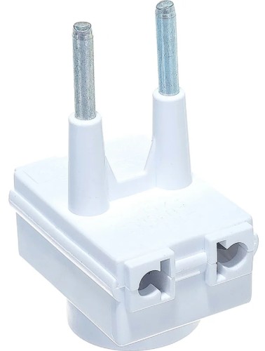 Адаптер сетевой REXANT 11-1065 с Евро A/F на тонкую вилку C1 "Козья ножка" - изображение 4